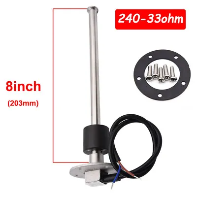 8inch Boat Truck Fuel Sending Unit Marine Water Level Gauge Sensor 240-33ohms • $26.29