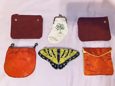 Lot Of 6 Vintage To Modern Coin Purses • $15
