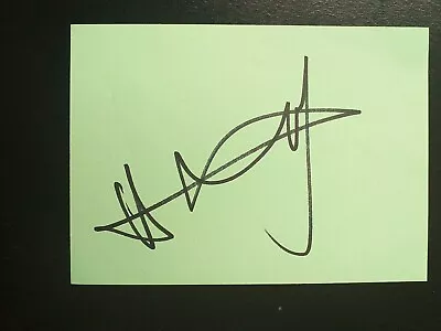 HARRY JUDD From The BOY BAND  McFLY Signed  Page  • £18