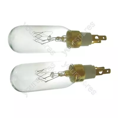 £5.90 • Buy 2 X Fridge Freezer Lamp American Type T Click 40w 240v Bulb For Whirlpool Maytag