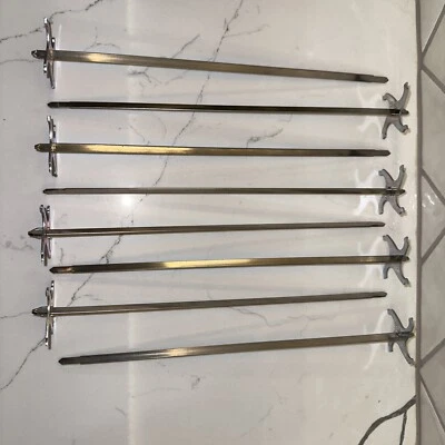 $40 • Buy Set Of 8 Ronco Showtime Rotisserie 4000 5000 5250 5500 Kabob Skewer Rods Bbq