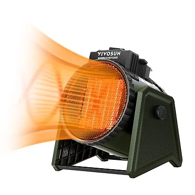 $50.99 • Buy VIVOSUN Portable Greenhouse Heater, 1500W/750W Electric Heater