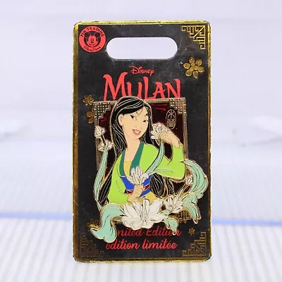 A5 Disney Shanghai Le Pin Mulan Stained Glass • $44.95