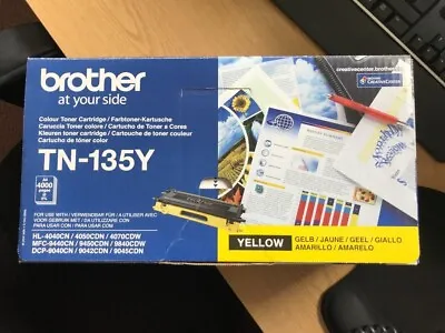 £18 • Buy Brother Printer Toner Cartridge TN-135Y Yellow Vat Included