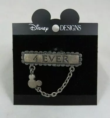 Disney Brooch Pin - Mickey Mouse 4 Ever Forever - Bar / Dangle • $5.40