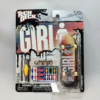 Tech Deck Girl Skateboards — Brandon Biebel Rare Finger Board On Card NEW • $39.99