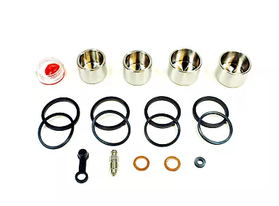 Brake Caliper Seal & SS Piston Kit For 1998-99 Honda CBR 900 RR FIREBLADE Front • $105.45