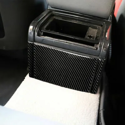Carbon Fiber Rear Seat Air Vent Outlet Cover Fit For BMW 3 Series E46 1998-05 • $18.05