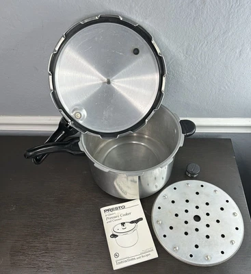 $49.99 • Buy Presto Pressure Cooker/ Canner Stainless Steel 8 Qt Model