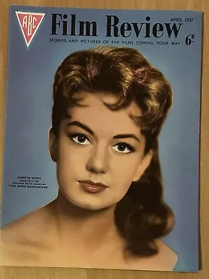 ABC Film Review Magazine April 1957 Janette Scott Cover Price 6D • £5