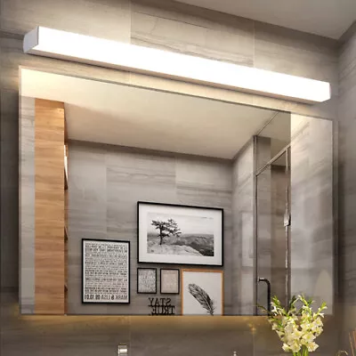 LED Wall Fixtures Vanity Light Stainless Steel Hotel Bathroom Mirror Front Lamp • $78.96