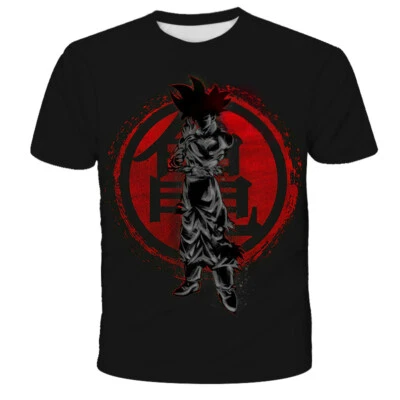 $15.95 • Buy T Shirt Dragon Ball Z Son Goku Anime Manga Double Sided Unisex Adult Size L M S