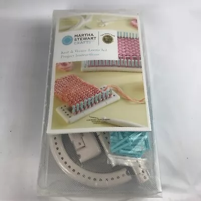 Brand New Martha Stewart Knit & Weave Loom Kit - Arts & Crafts Project/Gift Idea • $14.99