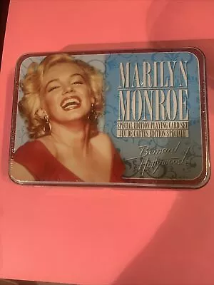 Marilyn Monroe Bernard Of Hollywood Special Edition SEALED Playing Card Set +Tin • $39