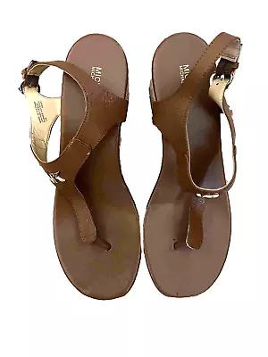 Womens Shoes Sz 10 Michael Kors Wedge Sandals • $14.95