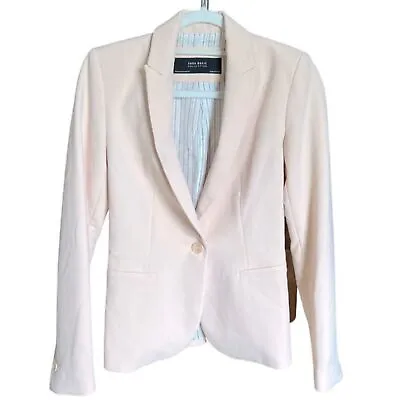 $25 • Buy Zara Women’s Light Pink Size XS Blazer