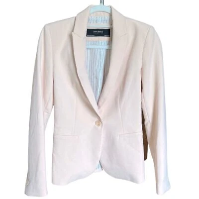 $25 • Buy Zara Women’s Light Pink Size XS Blazer
