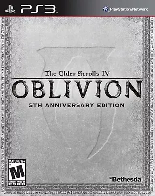 The Elder Scrolls IV: Oblivion 5th Anniversary - PS3 Playstation 3 Brand New • £1.99