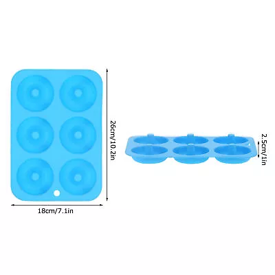 (Blue)Donut Maker Easy To Clean Convenient For Baking Donut Baking Tray For • $14.51