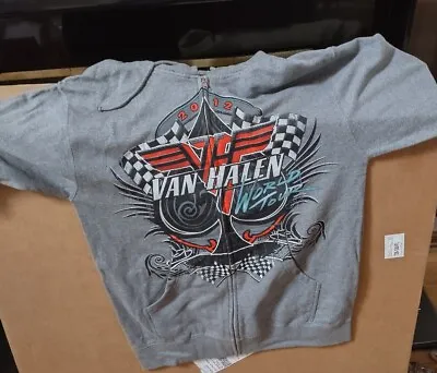 2012 Van Halen World Concert Tour M Zip Hoodie Sweatshirt 🤟🤘🔥 • $29.99