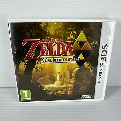 The Legend Of Zelda A Link Between Worlds Nintendo 3DS 2DS 2015 AU VGC Free Post • $65