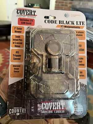 Covert Code Black LTE 12 Megapixel Trail Camera  • $150