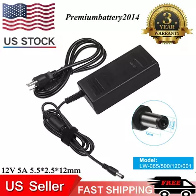 $10.99 • Buy 60W AC Power Adapter For IMAX Charger EC6 B5 B6 5.5mm*2.5mm US Top Quality