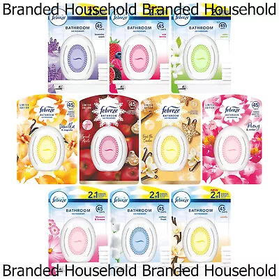 £4.99 • Buy Febreze Bathroom 2 In 1 Small Spaces Air Freshener Choose Scent & Quantity