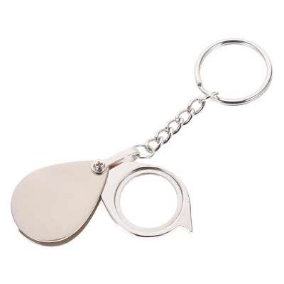 £4.92 • Buy  Portable Folding Metal Magnifier Keychain Gifts Foldable Electronic