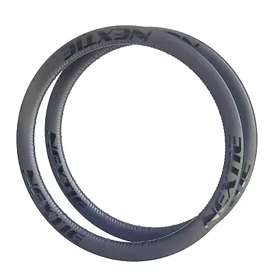 SALE 700C Full Carbon Wave-Shaped Road Bike Rim 50mm 1PAIR • $289