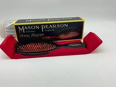 Mason Pearson Pocket Bristle Hairbrush - B4 Dark Ruby • $85.99