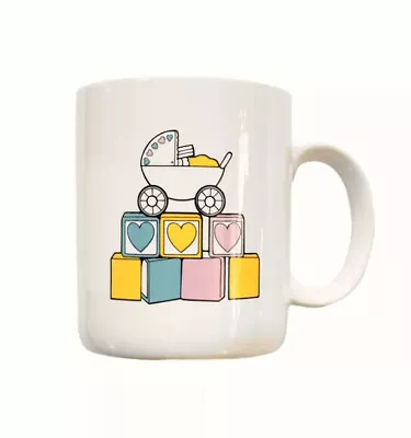 Vintage Coffee Mug Baby Carriage 1987 Near Mint Condition • $15.95