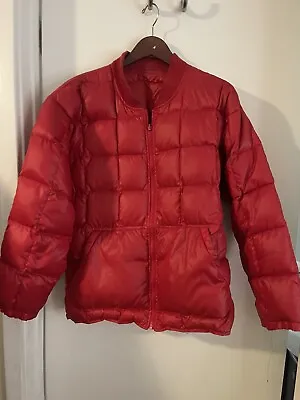 Vintage Vordon Red Winter Ski Jacket Men’s Medium Nice! Nylon Puffer Jacket • $39.95