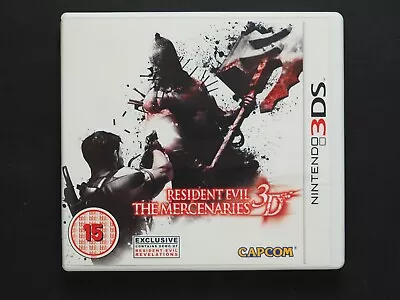 Resident Evil: The Mercenaries 3D For Nintendo 3DS *100% ORIGINAL* VGC COMPLETE • $39