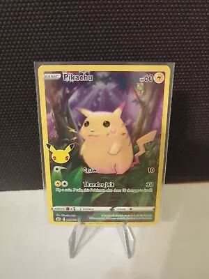  PIKACHU  Pokemon 25th Anniversary Celebrations 5/25 • $1.50