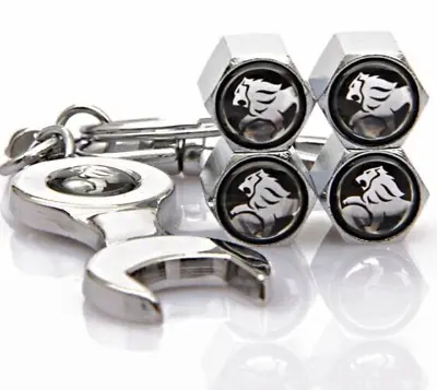 Holden Car Tyre Valve Caps With Spanner • $12.95