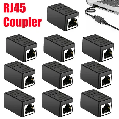 Wholesale RJ45 Inline Coupler Cat7 Cat6 Cat5e Ethernet LAN Network Cable Adapter • $5.79