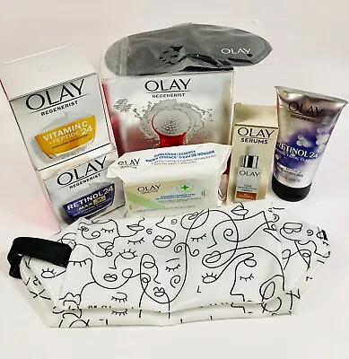 $130.38 • Buy Olay Skin Care Lot - Regenerist - Cleansing Brush - Facial Cleanser - Tone Serum