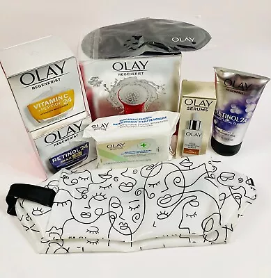 $131.22 • Buy Olay Skin Care Lot - Regenerist - Cleansing Brush - Facial Cleanser - Tone Serum