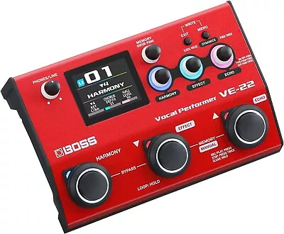 Boss VE-22 Vocal Effects And Looper Pedal Guitar • $329.99