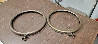 1928 1929  Model A Ford Vintage Antique Headlight Brass Rings Hot Rod • $79.99