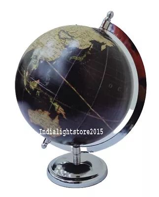 Vintage Nautical Authentic World Globe With Table Stand Globe 8  Beautiful Item • $112.57