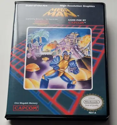 Mega Man 1 CASE ONLY Nintendo NES 8 Bit Box BEST Quality Available • $12.97