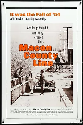 Macon County Line (1974) - Original Movie Poster - Max Baer Jr • $12.99