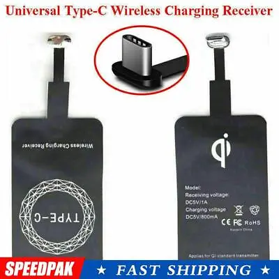 Wireless Adapter Charger Receiver For Android Type-c Wireless Receive • £6.24