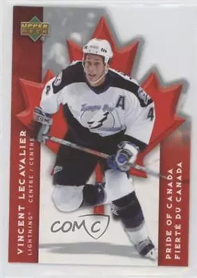 2007-08 Upper Deck McDonald's Pride Of Canada Vincent Lecavalier #PC4 • $1