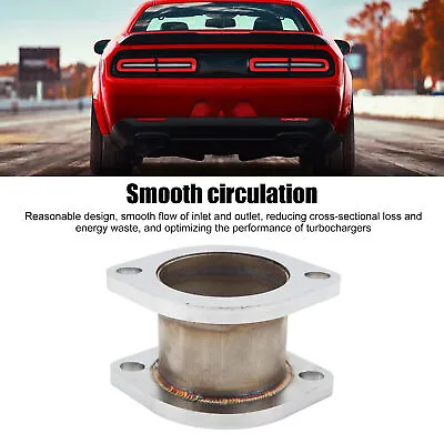 Exhaust Pipe Flange Adapter Perfect Fit Catback Exhaust Muffler Pipe For 3 In ID • £39.38