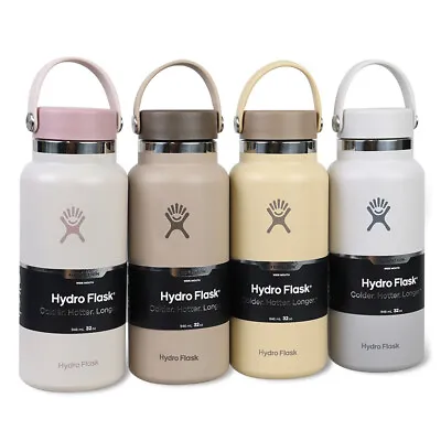 Hydro Flask 32 Oz Water Bottle Wide Mouth Flex Cap - Limited Edition • $39.94