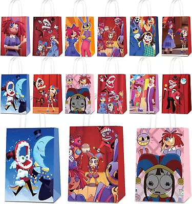 24Pcs The Amazing Digital Circus Party Gift Bags Party Supplies Candy Bags Tote • $32.52