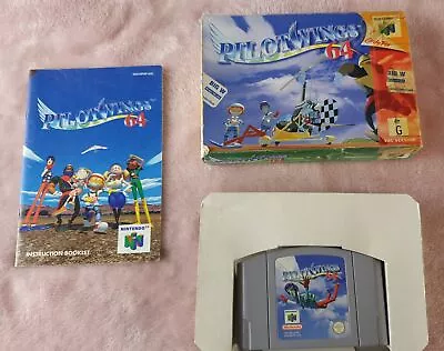 Pilotwings 64 For Nintendo 64 (N64) - Genuine AUS PAL Complete With Manual+Box • $129.77